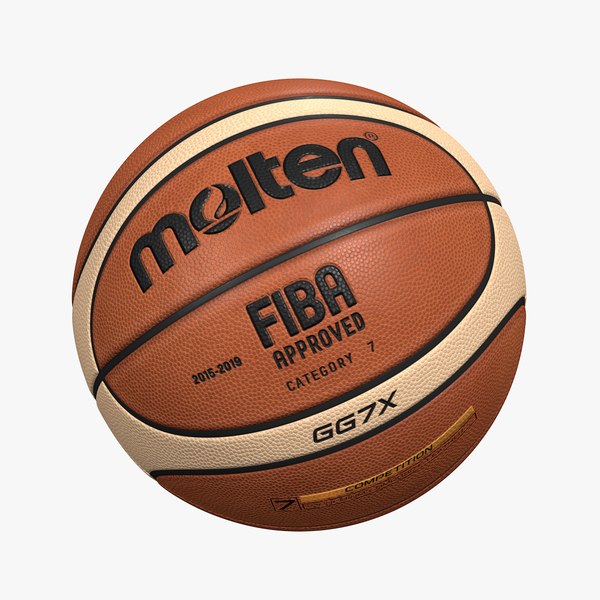 3D Realistic Basketball Molten Ball 8K