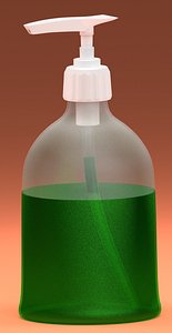 3d model liquid soap