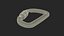 Unpainted Carabiner