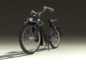 3d model solex motorcycle