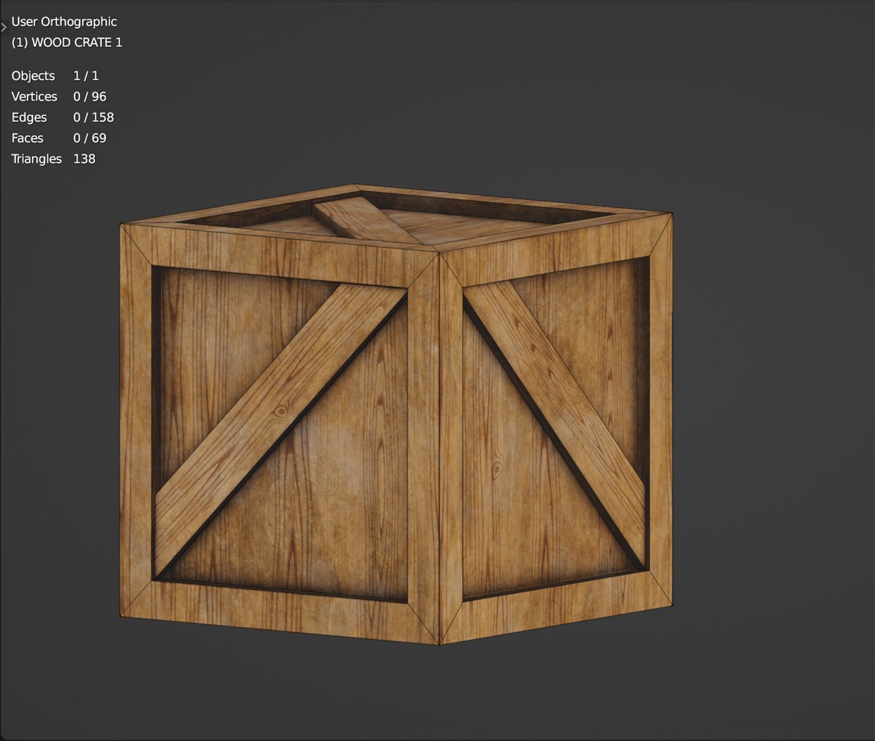 Wooden Crates Pack - Wood Boxes Low Poly Models 3D - TurboSquid 2203345