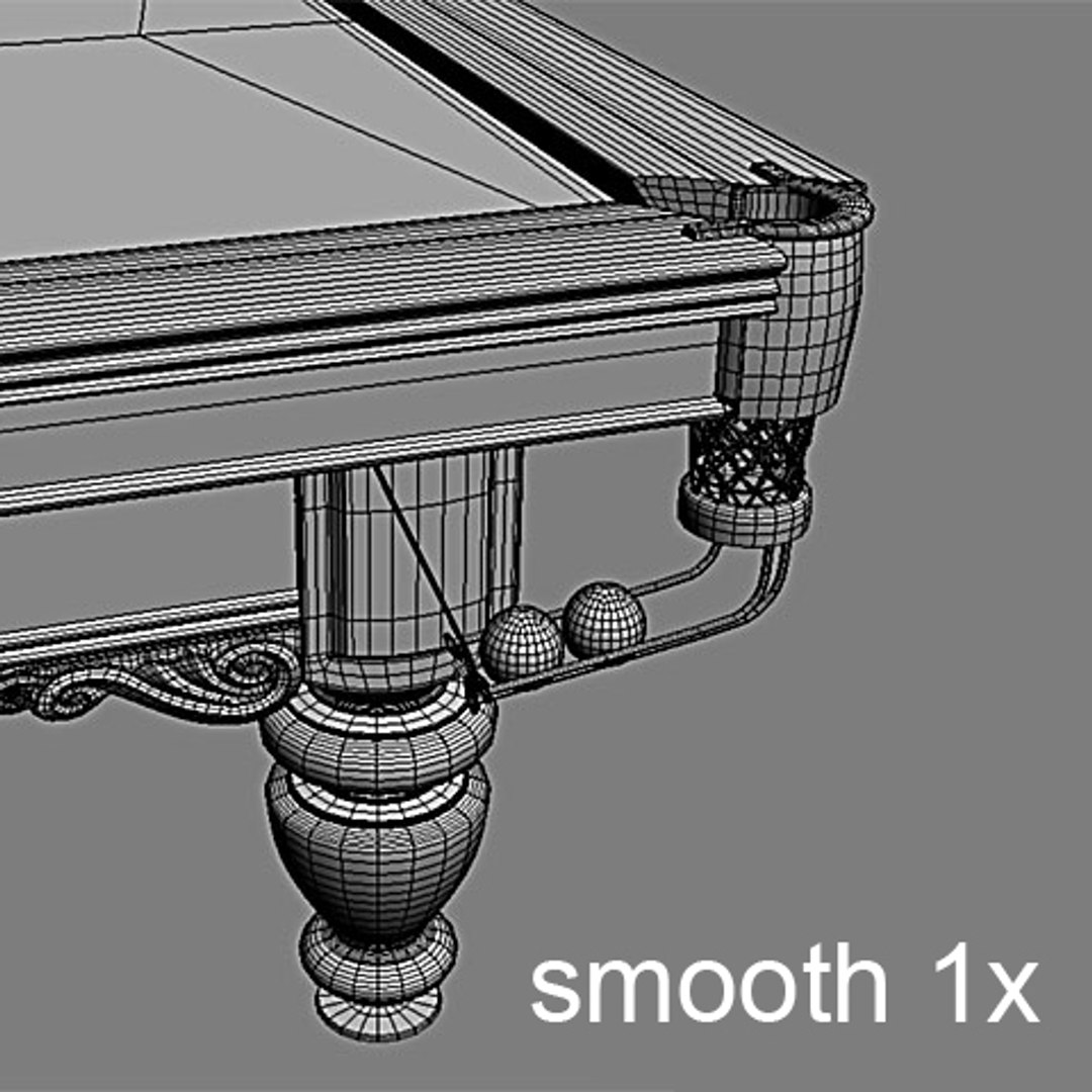3d Model Pool Table