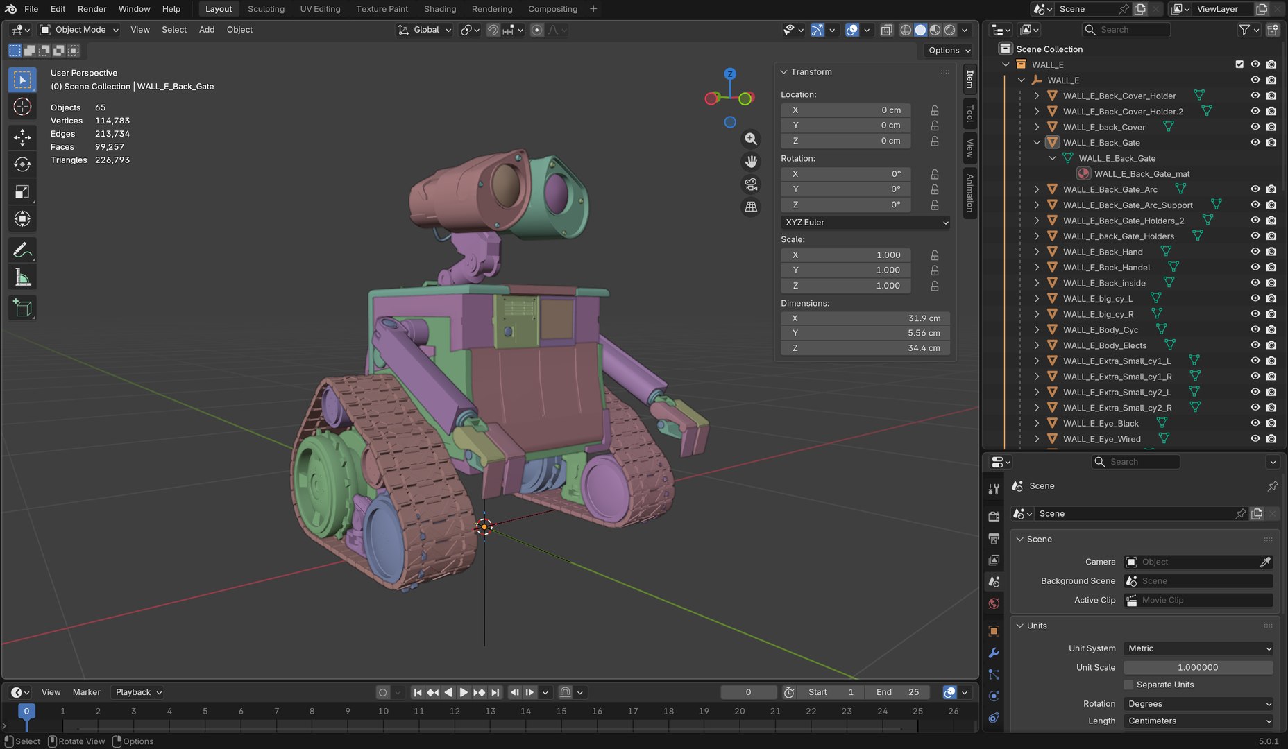 3D WALL-E Collection model https://p.turbosquid.com/ts-thumb/GW/7hLRS9/lT/13walle/png/1769351034/1920x1080/fit_q87/cbe840050290629df406d8dc6167518a37ab4a39/13walle.jpg
