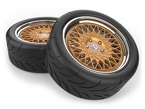 HRE 501 Wheel and Tire