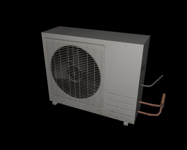 free air conditioner 3d model