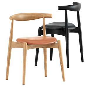 ch20 elbow chair 3D