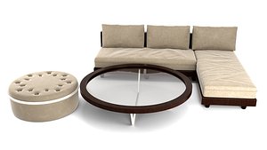 livingroom set 3D model