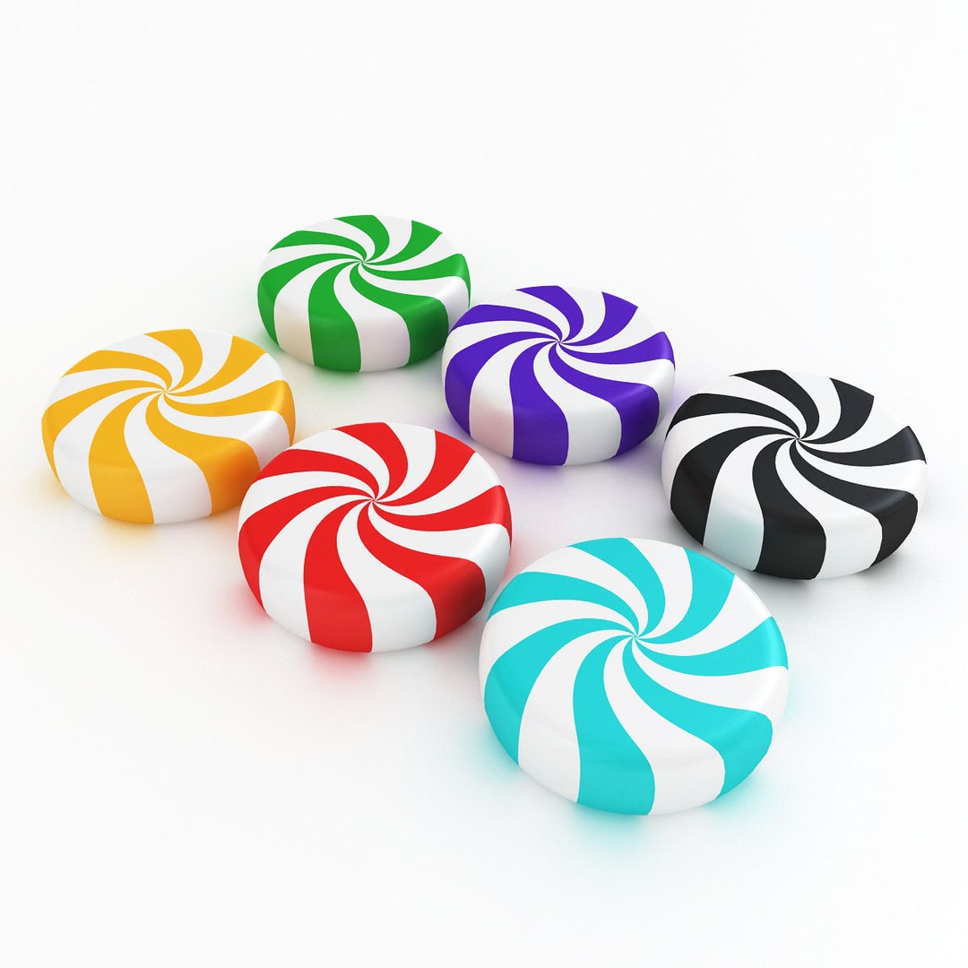 Starlight candy 3D model - TurboSquid 1469822