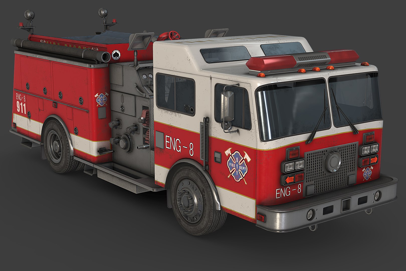 Truck 3D Model - TurboSquid 1367204