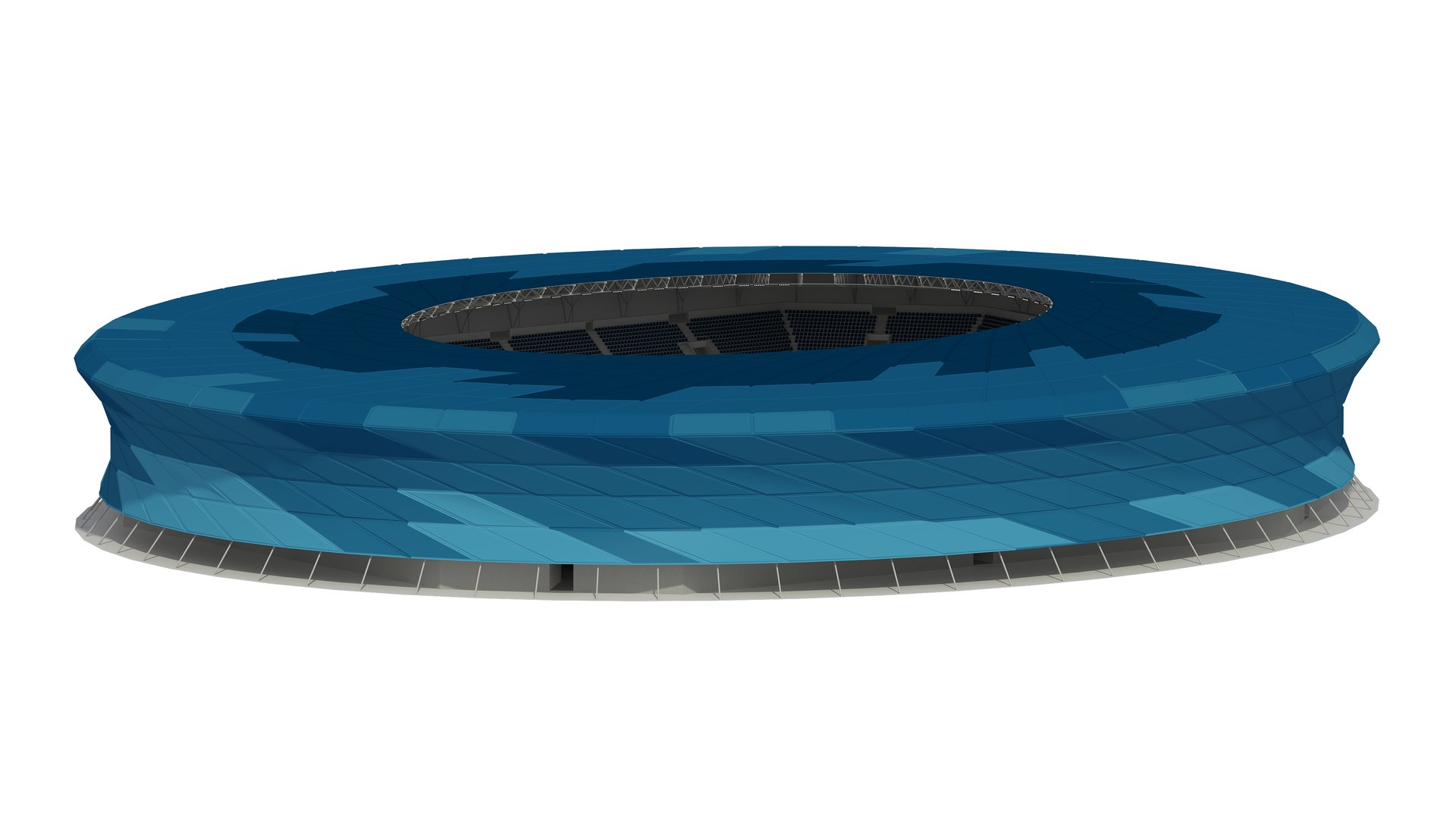 Soccer Stadium Interior And Exterior 3D Model - TurboSquid 2358962