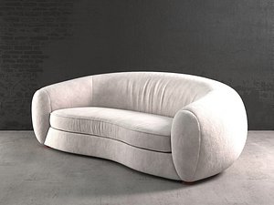 polar bear sofa 3D