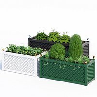 Treillage jardinieres