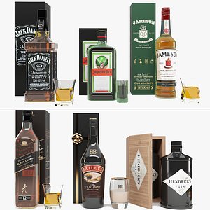 Liquor Collection 3D model