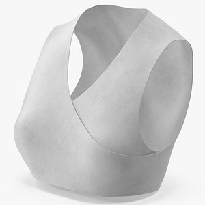 3D Tank Top 2 White model