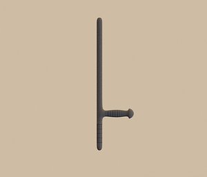 police baton 3D model