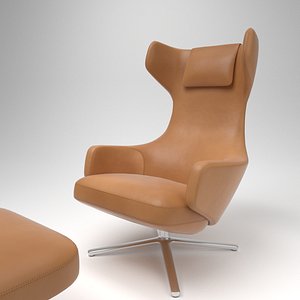 3D interior vitra grand repos model