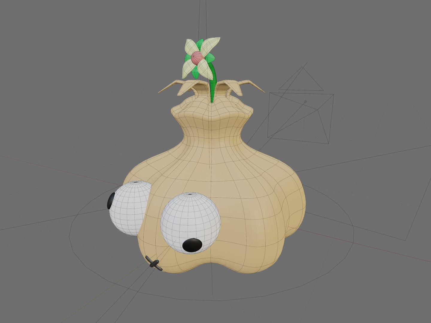 3D Onion Head Monster TurboSquid 2068329