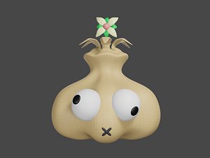 3D Onion Head Monster