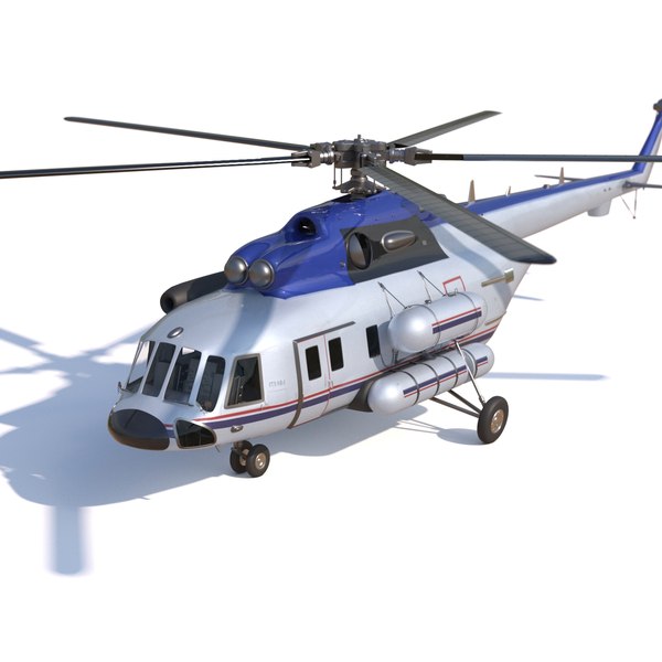 3D mi 8 helicopter model - TurboSquid 1324839