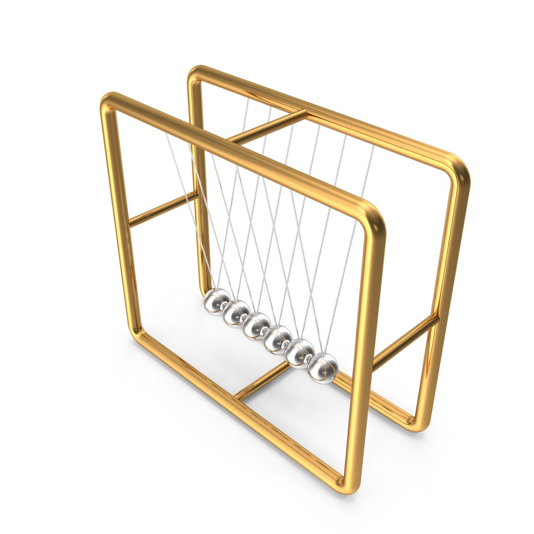 3D Newton Cradle Model - TurboSquid 2128402