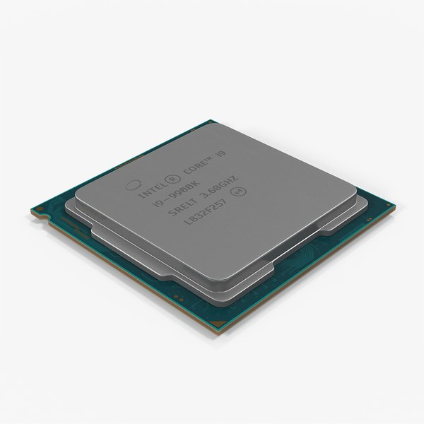 Intel Core i9 9900k CPU3Dモデル - TurboSquid 1434279