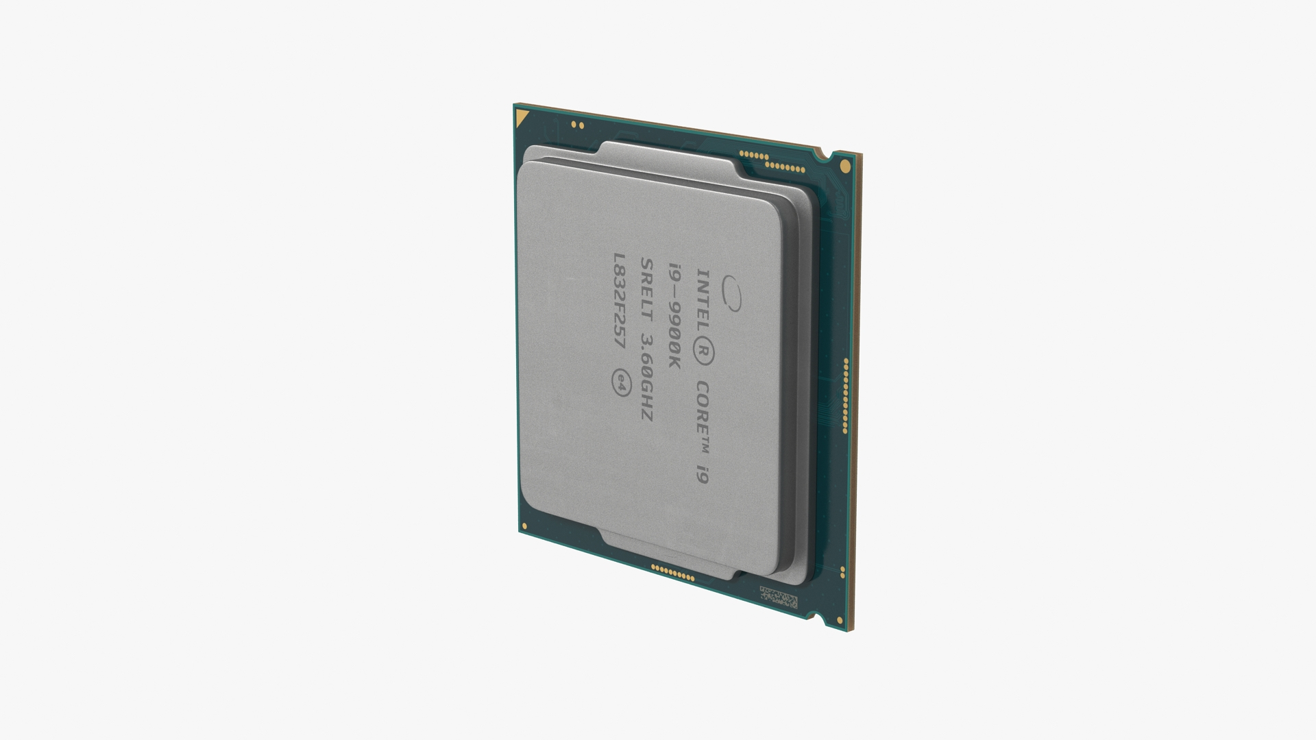 3D intel core i9 9900k model - TurboSquid 1434279