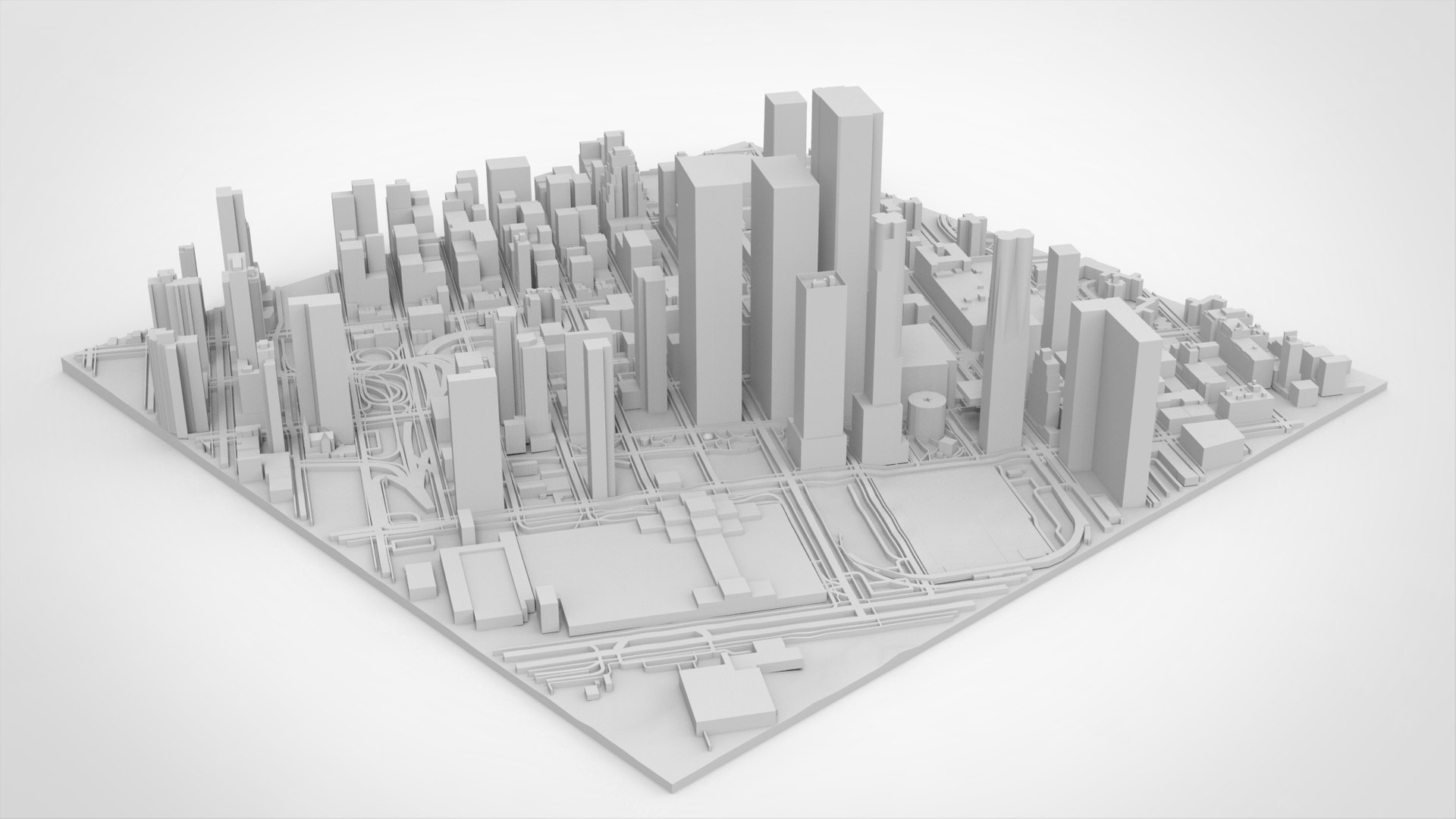 3D Cityscape New York USA Fragment City - TurboSquid 2265223