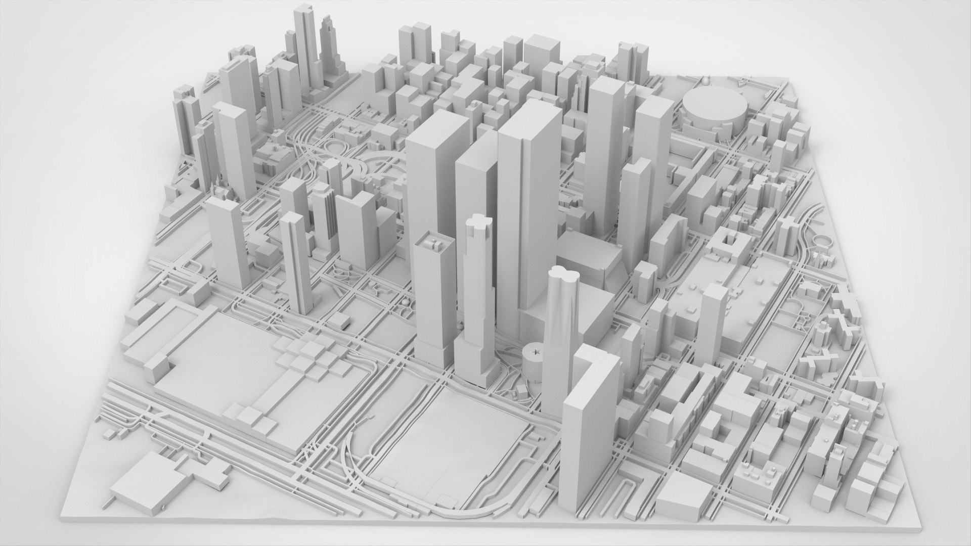 3D Cityscape New York USA Fragment City - TurboSquid 2265223
