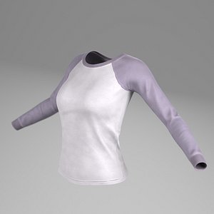 T-Shirts(For Woman, PBR, LowPoly)