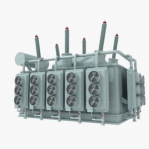 3ds max electrical sub station
