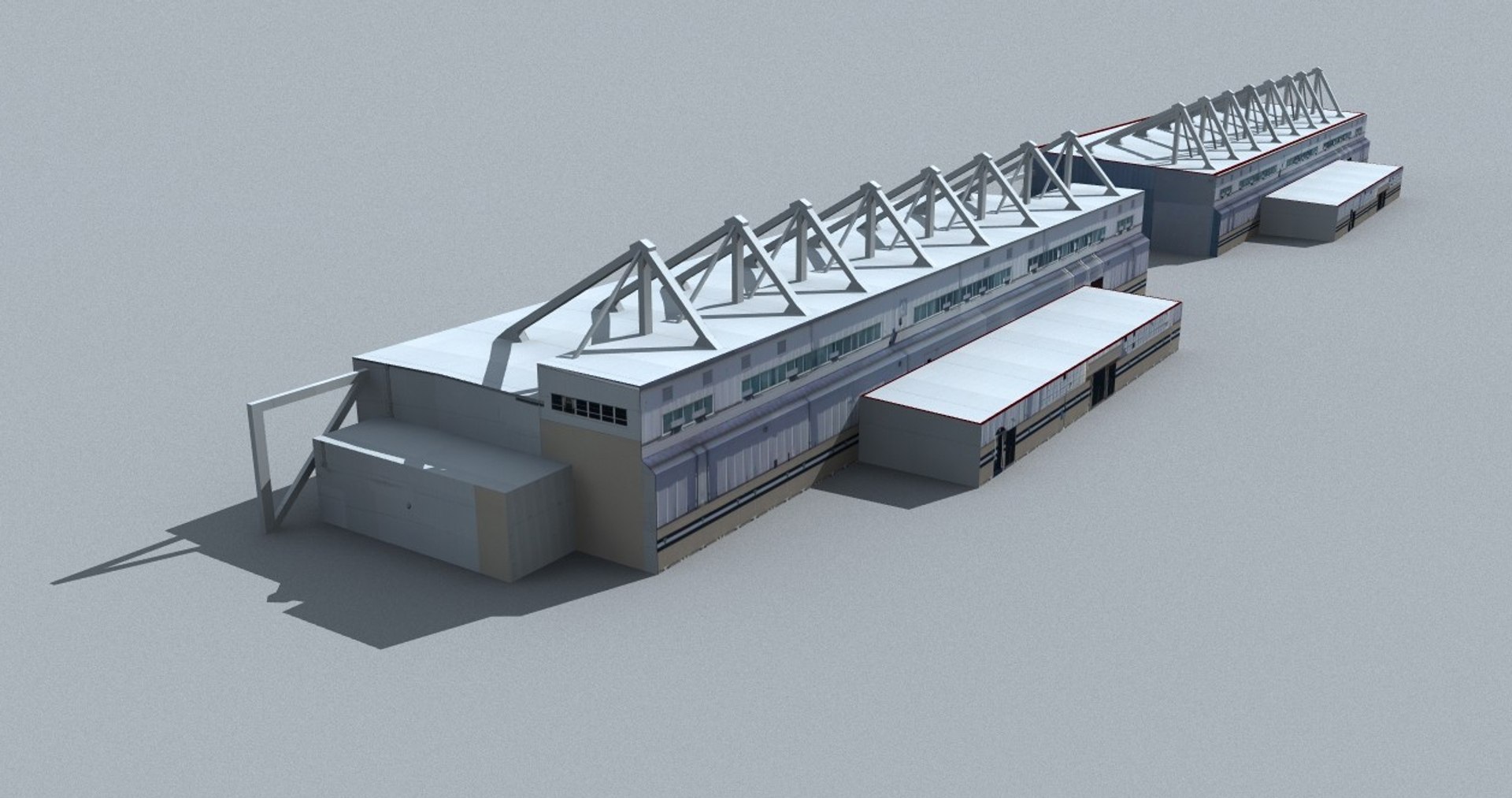 Military Base Resolution 3d Model