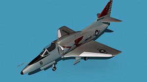 道格拉斯A-4M空中之鹰V07装备模型