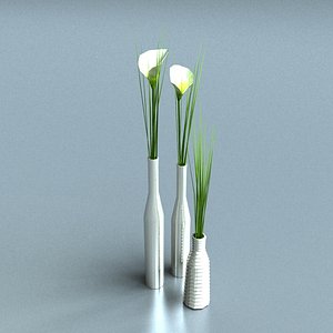 Vase low poly