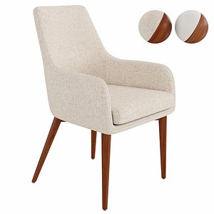 Armchair DC627-ARM 3D model