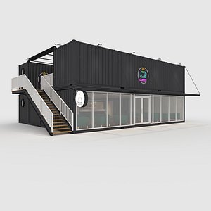 Container Cafe 13 3D model