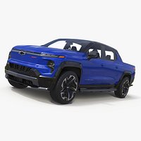 2024 Chevrolet Silverado EV RST Blue Simplified