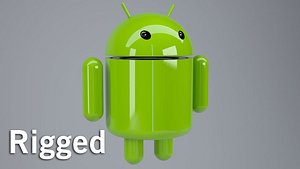 android rigged cat 3d max