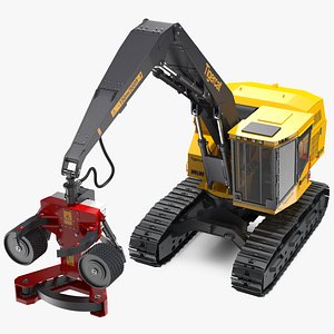 Tigercat 855D Tracked Harvester