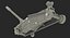 Torin Big Red Hydraulic Trolley 3D Model