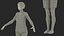 Asian Grandma Wearing Pajamas Rigged for Cinema 4D