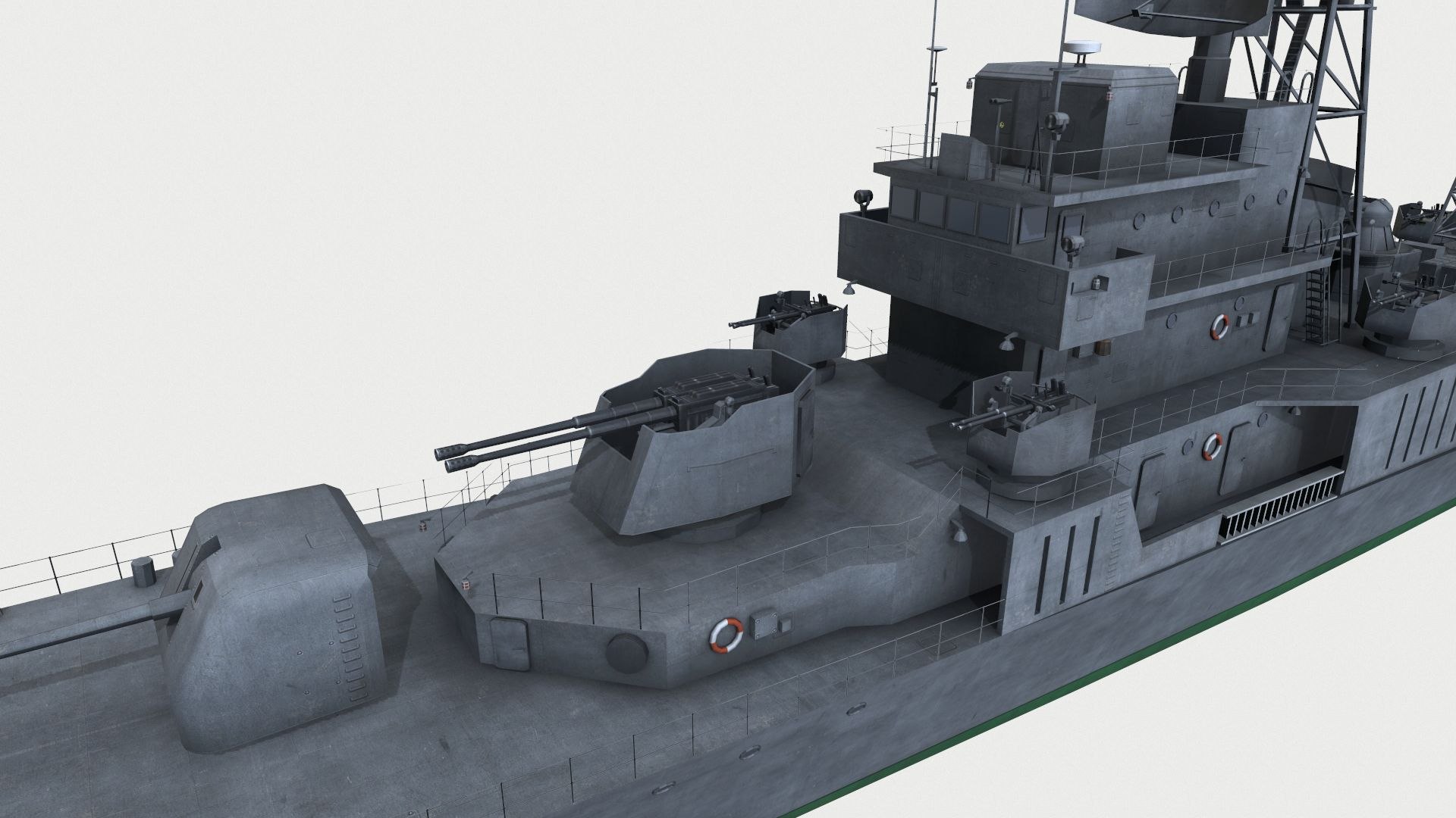 3D north najin-class frigates - TurboSquid 1535010