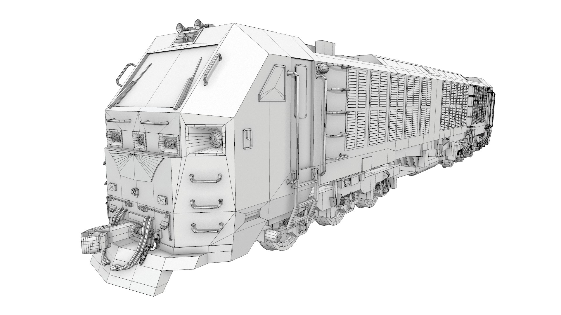 Cc300 Locomotives Indonesia Indonesian 3D Model - TurboSquid 1419501