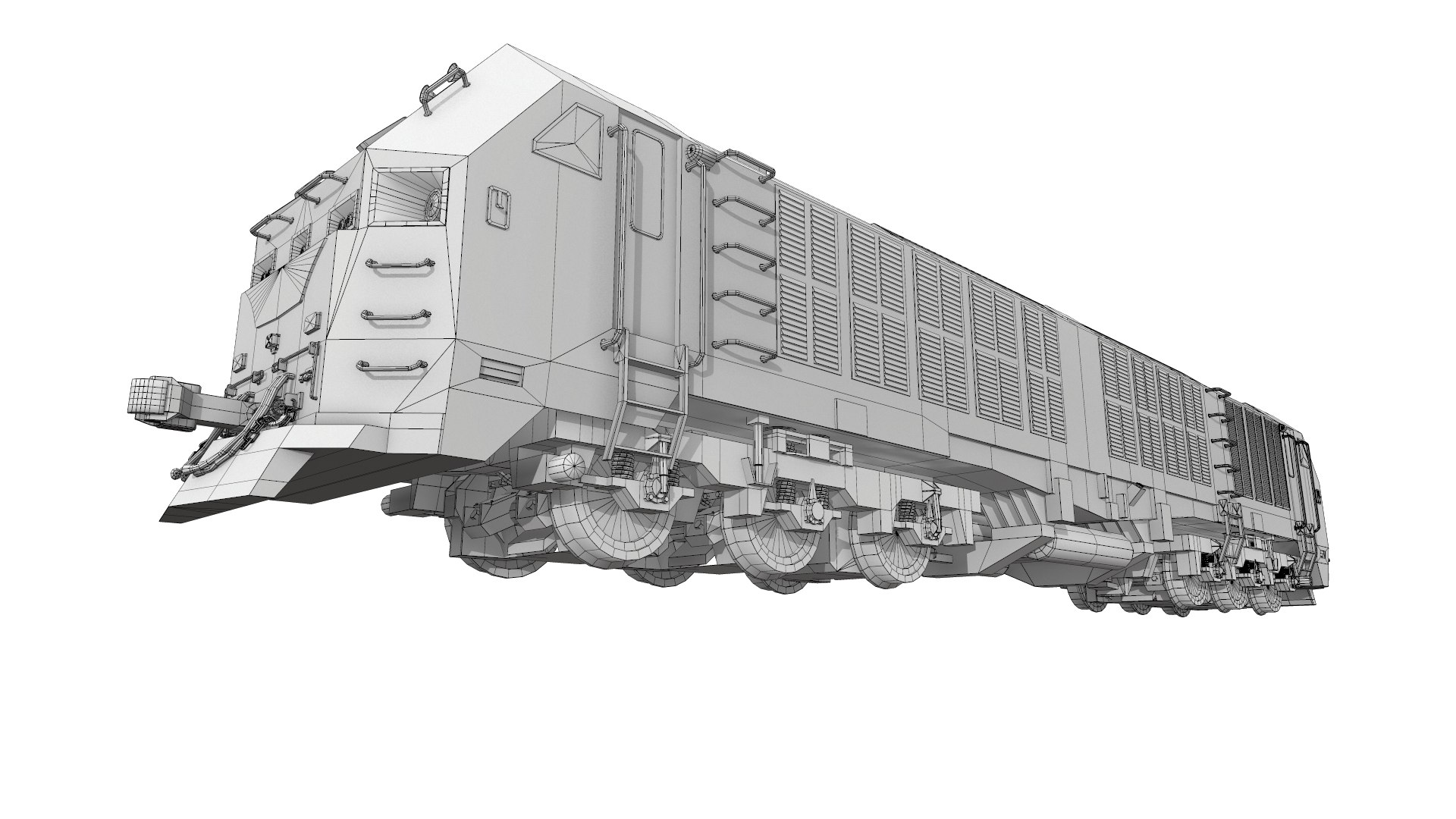 Cc300 Locomotives Indonesia Indonesian 3D Model - TurboSquid 1419501