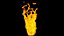 3D Fire animations generation