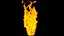 3D Fire animations generation