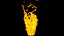 3D Fire animations generation