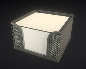 Wire Mesh Memo Cube