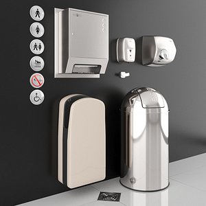 anti-vandal nofer soap hook 3D model