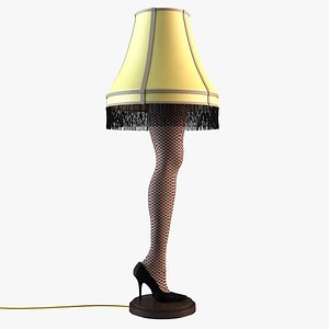 leg lamp 3D model