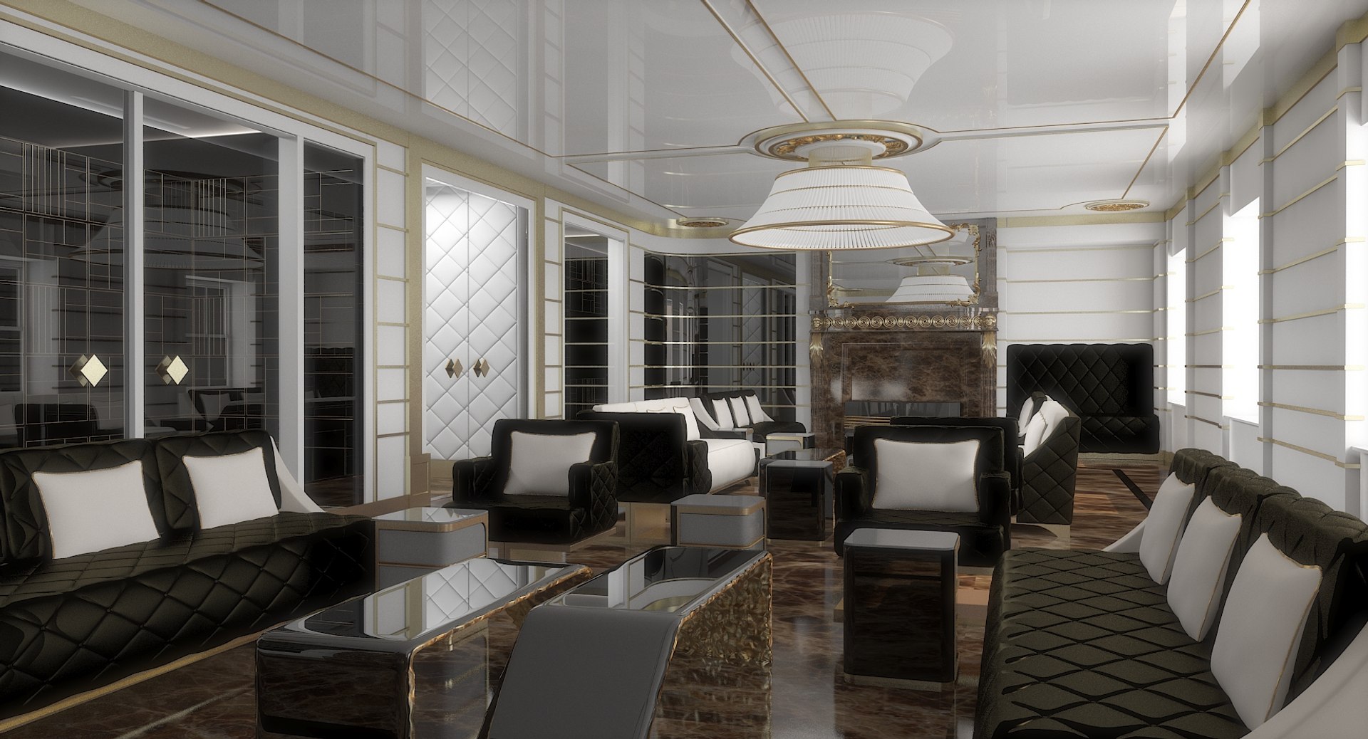 Classical Interior Model - TurboSquid 1204138